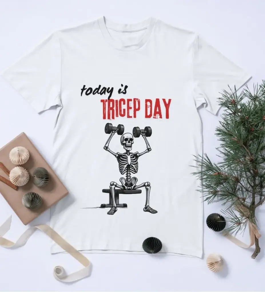 Triceps Workout Day T-shirt 