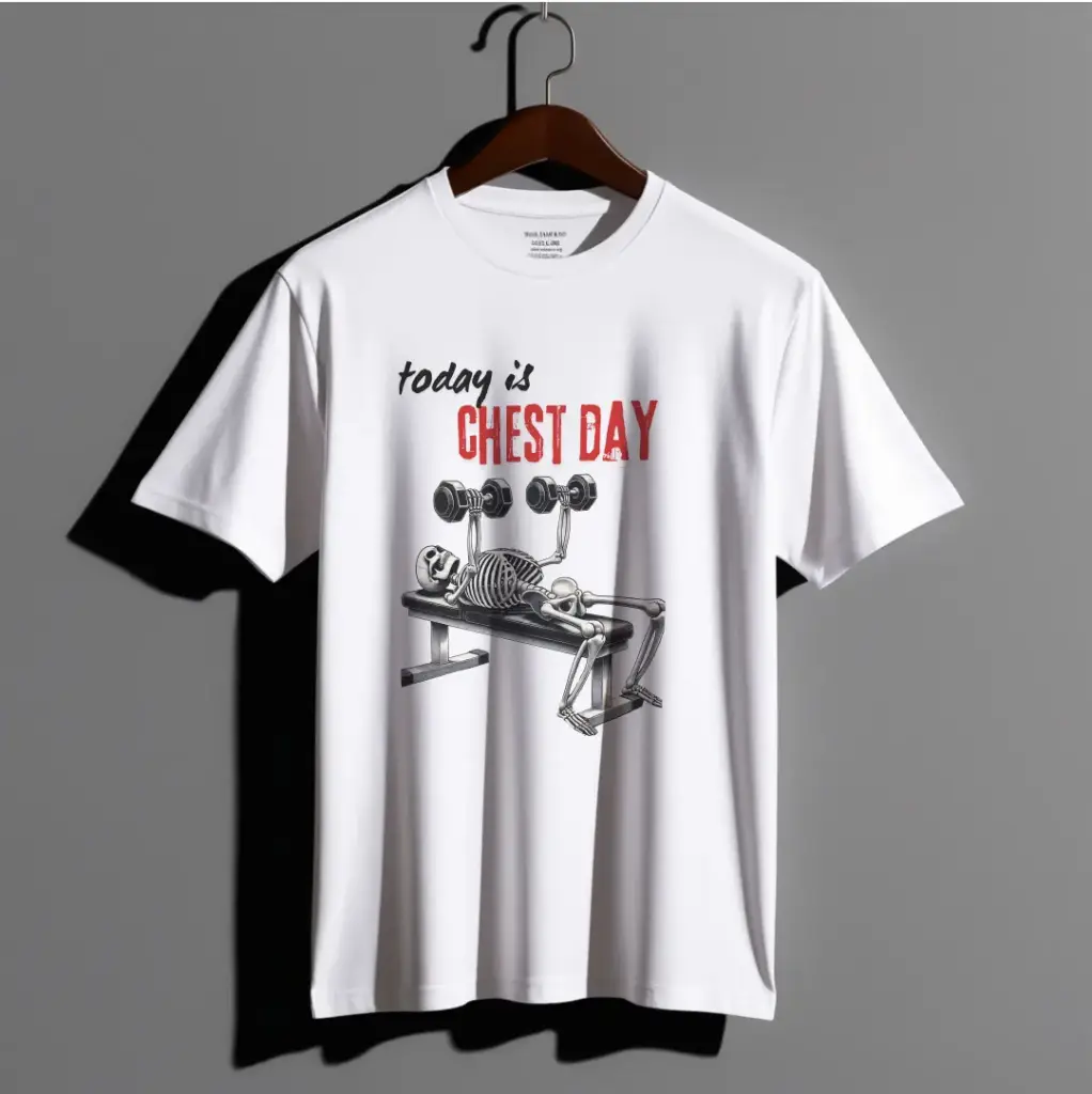 Chest Workout Day T-shirt