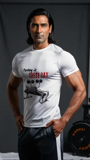 Chest Workout Day T-shirt